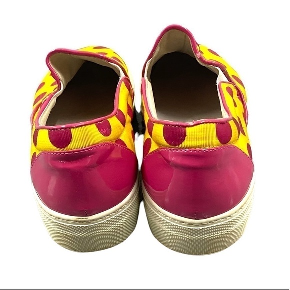 SIMON Scott Leather polka dots sneakers size 41 - Picture 4 of 5